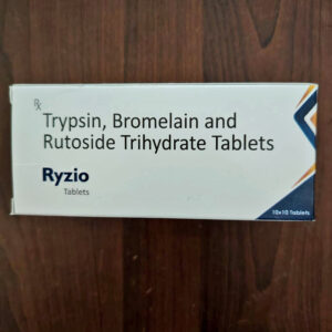 Trypsin, Bromelain and Rutoside Trihydrate Tablets